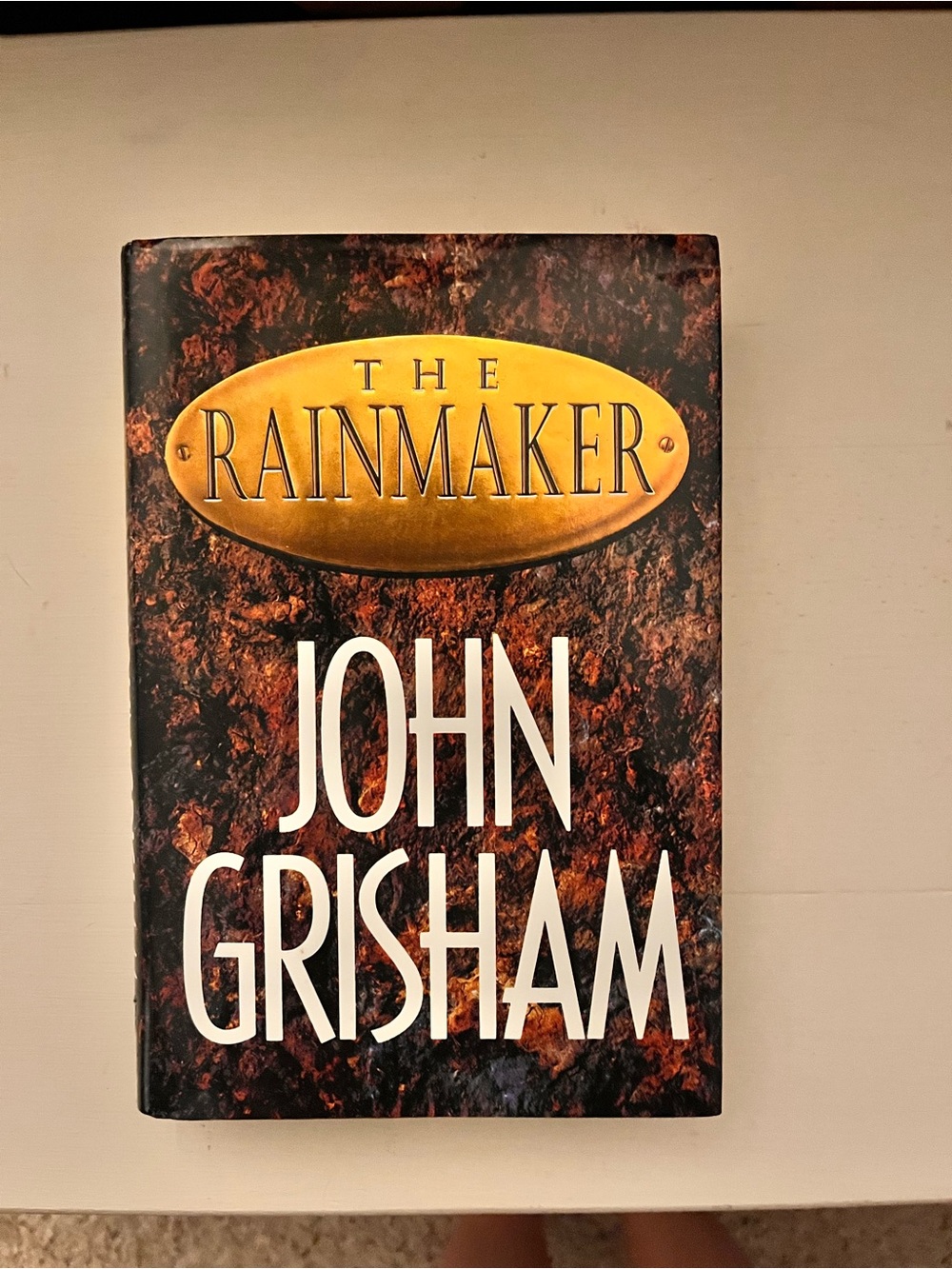 “The Rainmaker” by John Grisham hardcover book